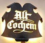 The pub sign. Alt Cochem, Cochem, Germany