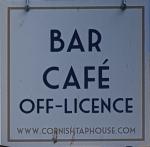 The pub sign. Mr Small's Cornish Taphouse, St Austell, Cornwall