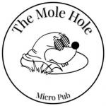 The pub sign. The Mole Hole, Gravesend, Kent