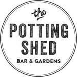 The pub sign. Potting Shed & Firepit, Halifax, West Yorkshire