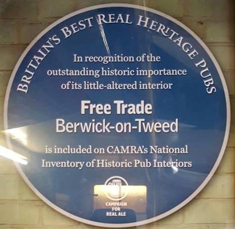 Picture 1. The Free Trade, Berwick-upon-Tweed, Northumberland