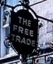 The pub sign. The Free Trade, Berwick-upon-Tweed, Northumberland