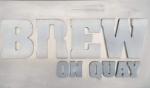 The pub sign. Brew On Quay, Auckland, New Zealand
