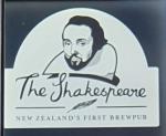 The pub sign. Shakespeare Hotel & Brewery, Auckland, New Zealand