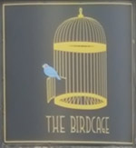 The pub sign. The Birdcage, Lincoln, Lincolnshire