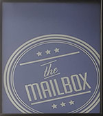 The pub sign. The Mailbox, Lincoln, Lincolnshire