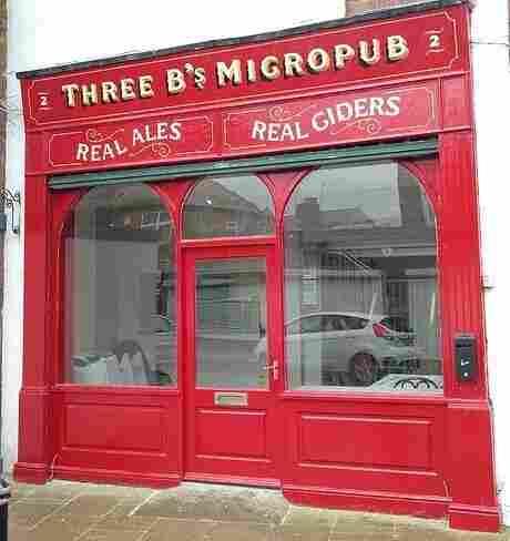 Picture 1. Three B's Micropub, Bridlington, North Yorkshire
