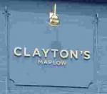 The pub sign. Clayton's, Marlow, Buckinghamshire