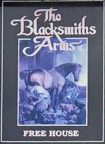 The pub sign. Blacksmiths Arms, Talkin, Cumbria