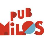 The pub sign. Milos Craft Beer Emporium, London, Canada