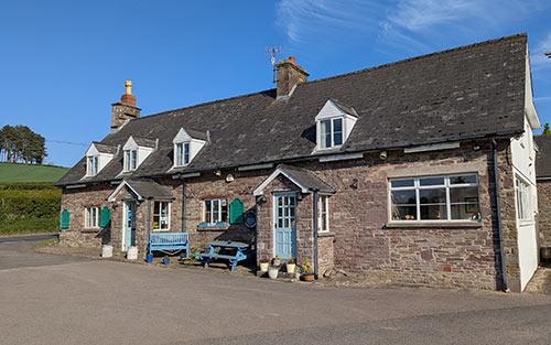 Picture 1. The Old Ford Inn, Llanhamlach, Powys