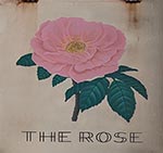 The pub sign. The Rose, Deal, Kent