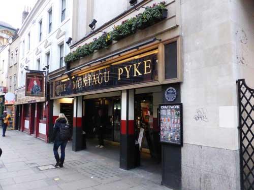 Picture 1. The Montagu Pyke, Leicester Square, Central London