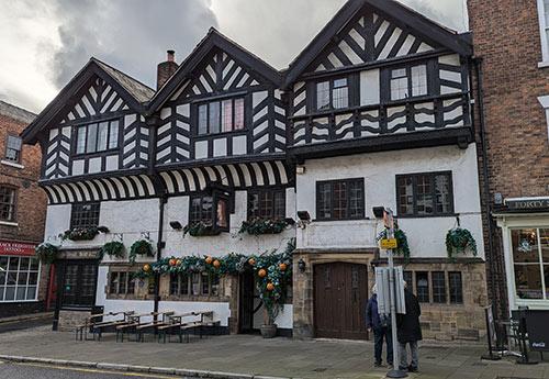 Picture 1. Kings Head (Ye Olde King's Head), Chester, Cheshire