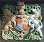 The pub sign. The Queen's Head, Birmingham, West Midlands
