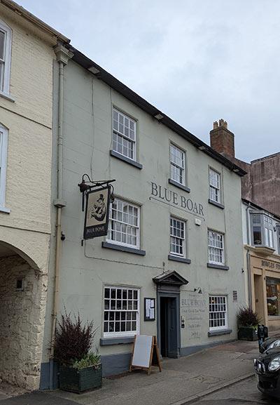 Picture 1. Blue Boar, Ludlow, Shropshire