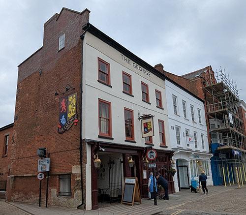 Picture 1. The George, Ludlow, Shropshire