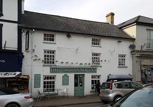 Picture 1. The Britannia Inn, Crickhowell, Powys