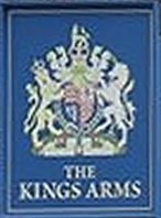 The pub sign. The Kings Arms, Billingshurst, West Sussex