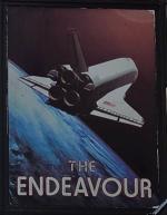 The pub sign. The Endeavour, Chelmsford, Essex