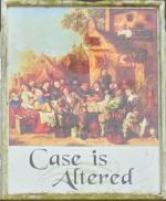 The pub sign. Case Is Altered, Bentley, Suffolk