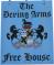 Pub sign for The Dering Arms, Pluckley