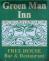 Pub sign for The Olive Tree (formerly The Green Man), Little Snoring