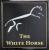 Pub sign for The White Horse, Hertford