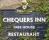 Pub sign for Chequers Inn, Ledsham