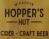 Pub sign for The Hopper's Hut, Sidcup