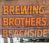 Pub sign for Brewing Brothers Beachside, Folkestone
