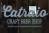 Pub sign for Catraio Craft Beer Shop & Bar, Porto